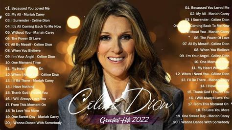 celine dion greatest hits 2022